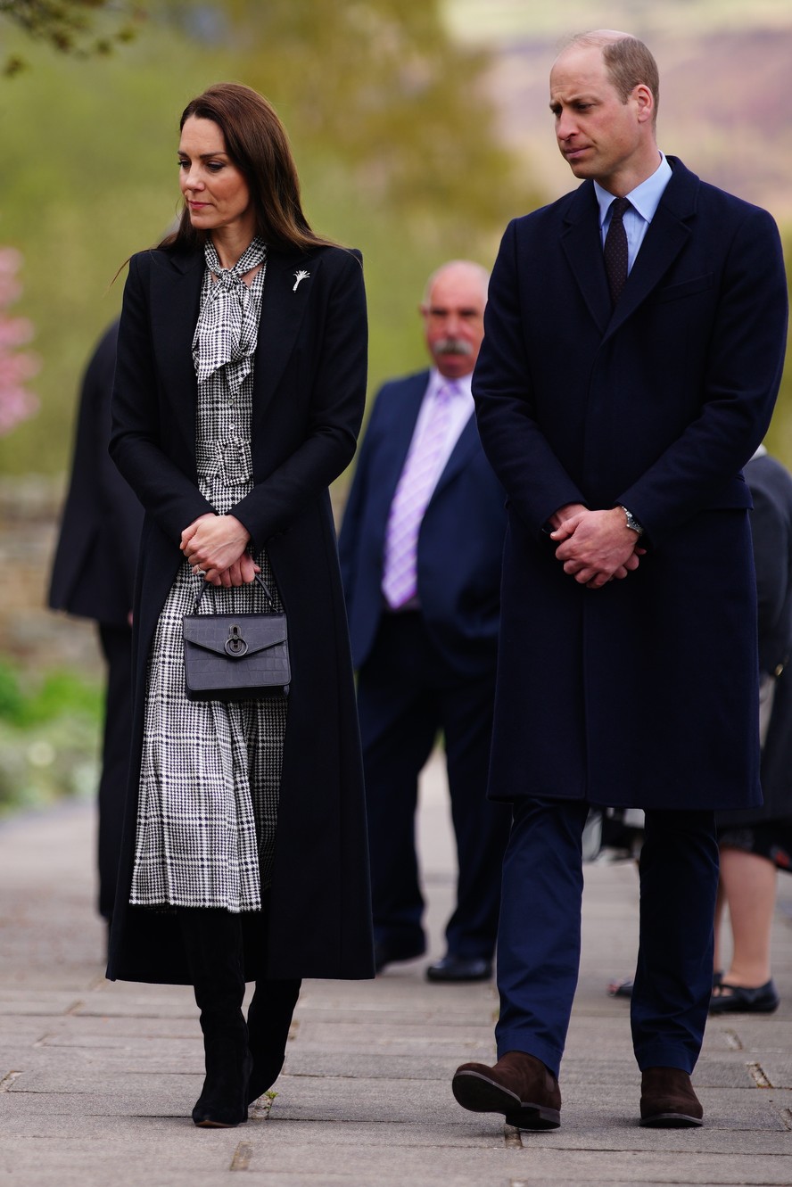 Kate Middleton e príncipe William no País de Gales