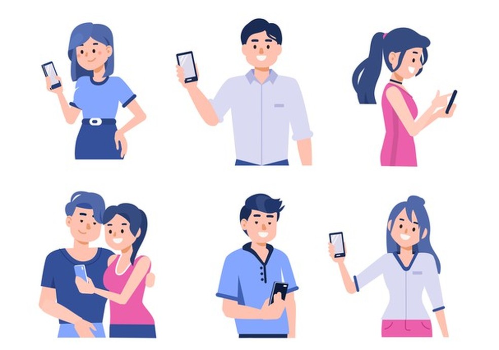 Usar o celular para tudo (Foto: Getty Images) — Foto: Glamour