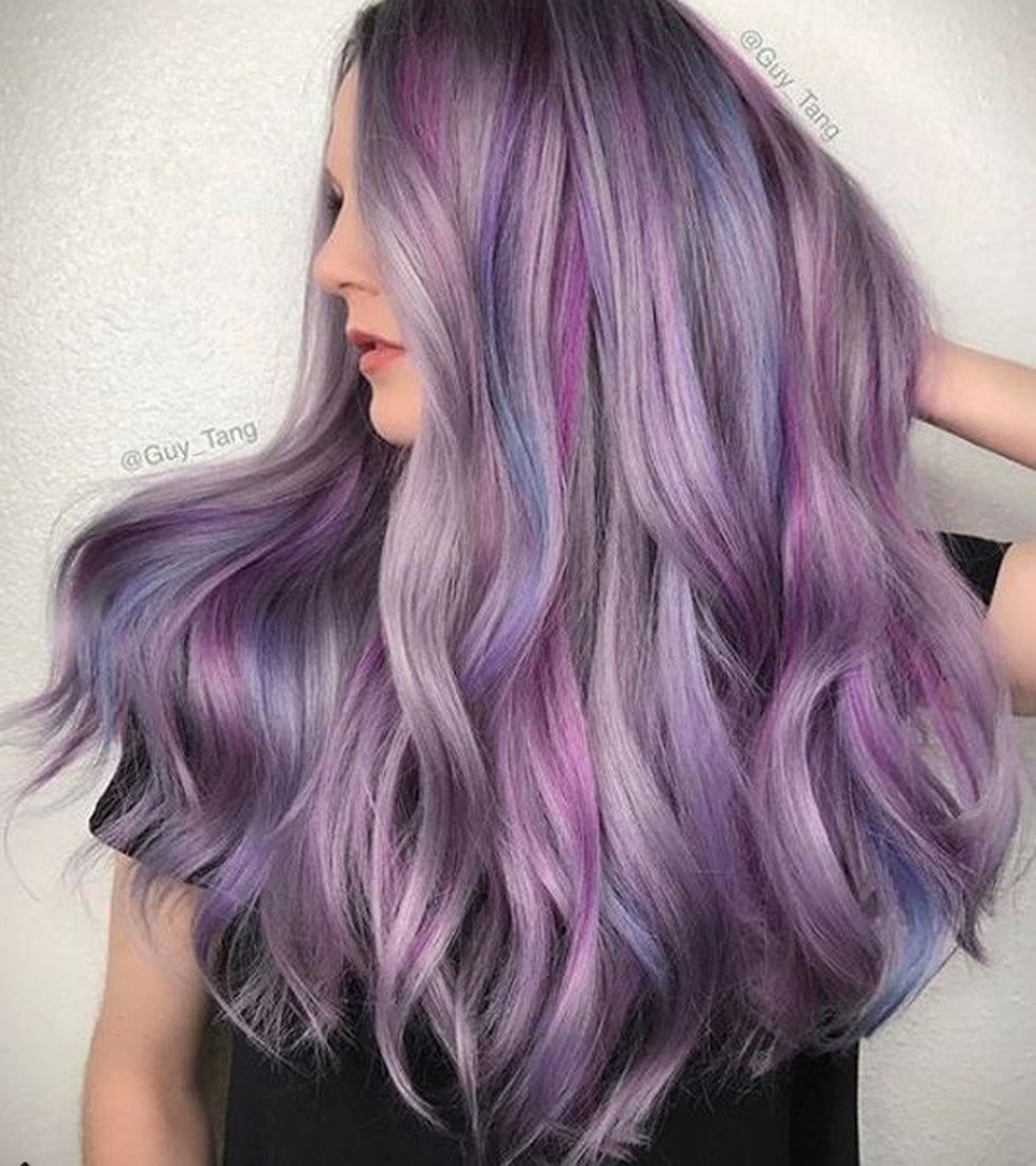 Cabelo Colorido (Foto: Repdoução/Instagram) — Foto: Glamour
