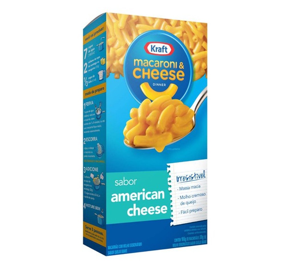 Mac&Cheese finalmente chega ao Brasil (Divulgação/Kraft) — Foto: Glamour