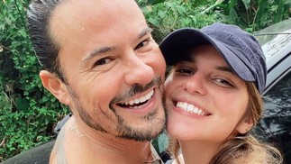 Paulinho Vilhena e a noiva Maria Luiza — Foto: Reprodução/Instagram
