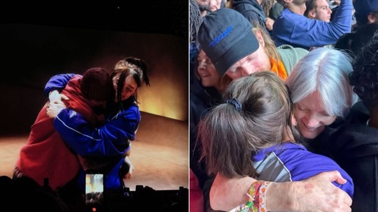 Mãe de Billie Eilish fala sobre emoção de ver filha no palco com Justin Bieber: 'Não tínhamos condições de ir ao show'