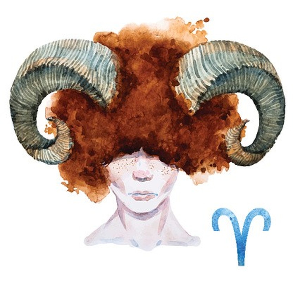 Aries horoscope vector (Foto: Getty Images/iStockphoto) — Foto: Glamour