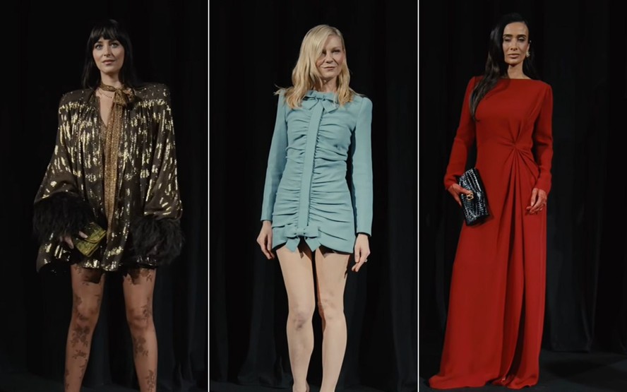 Dakota Johnson, Silvia Braz e mais famosas abrem desfile de alta-costura da Valentino
