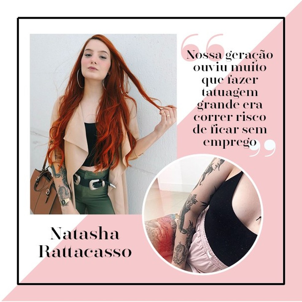 Natasha Rattacasso é gerente publicitária (Arte: Victoria Polak) — Foto: Glamour