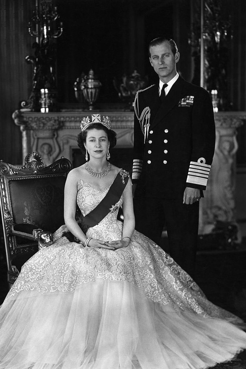 Rainha Elizabeth e Príncipe Philip (Foto: Getty Images) — Foto: Glamour