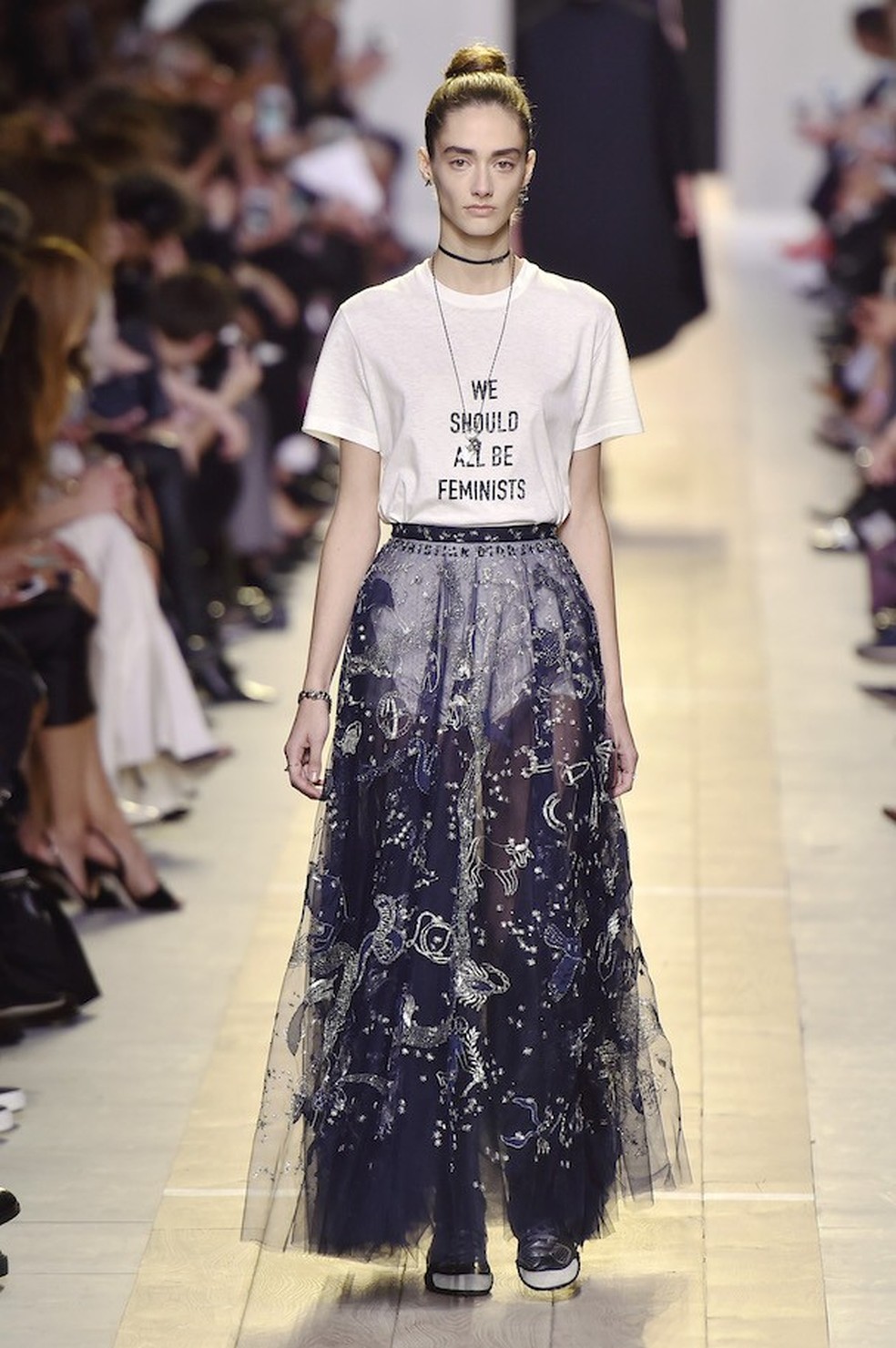 Dior Primavera/Verão 2017 (Foto: Getty Images) — Foto: Glamour
