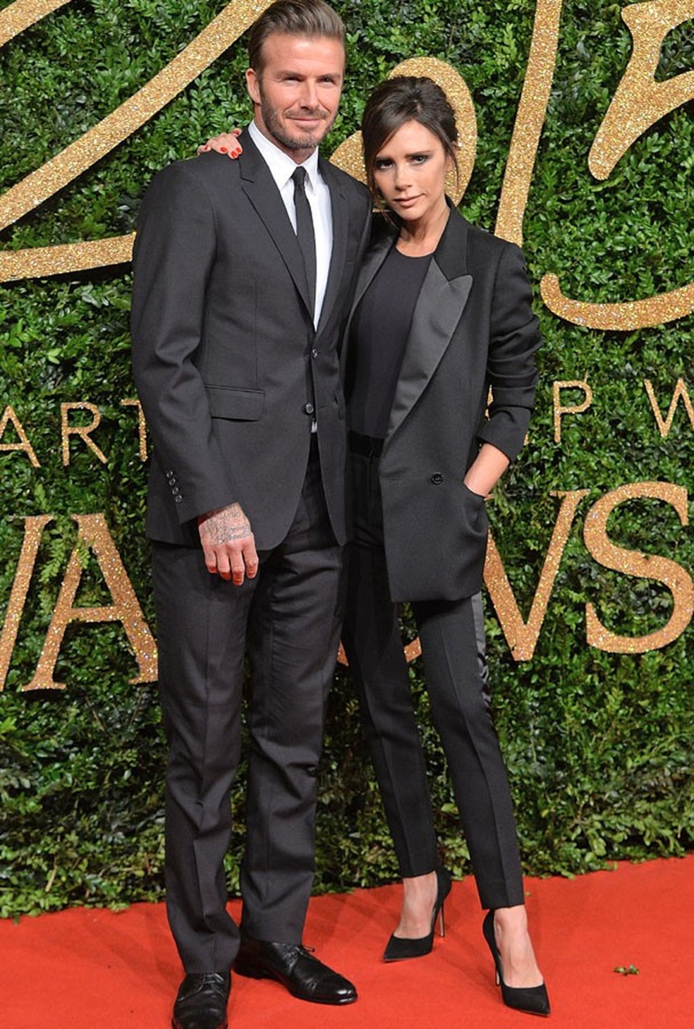 O casal magia David e Victoria Beckham (Foto: Getty Images) — Foto: Glamour