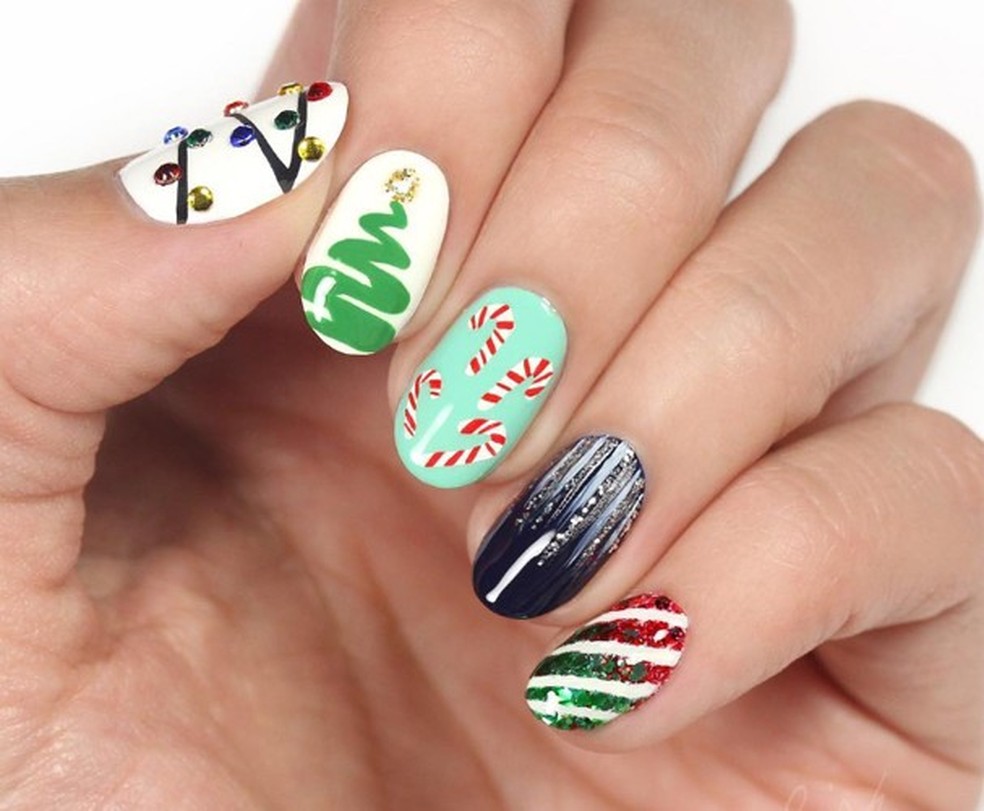 Unhas decoradas (Foto: Instagram/Reprodução) — Foto: Glamour