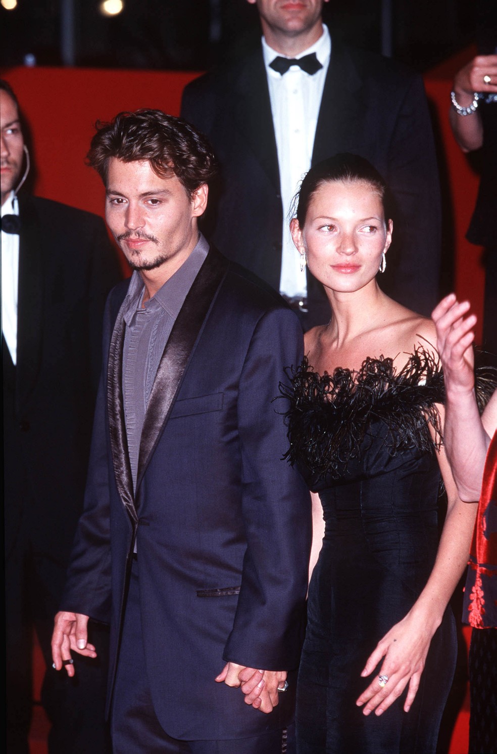 Kate Moss e Johnny Depp — Foto: Getty Images