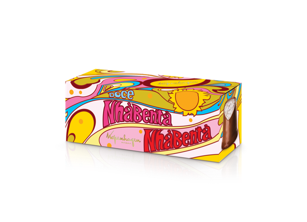 Nhá Benta: marshmallow, wafer e chocolate ao leite; Preço sugerido de R$29 (Foto: Divulgação) — Foto: Glamour