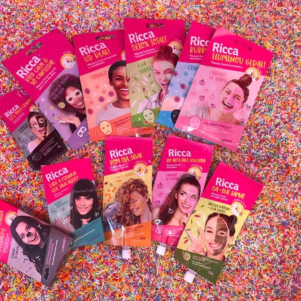 Máscaras faciais Ricca (Foto: Divulgação) — Foto: Glamour