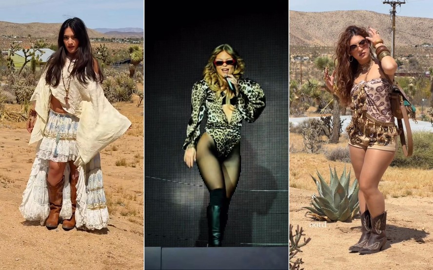 Boho, microshorts e bandanas: os looks das brasileiras no Coachella 2026
