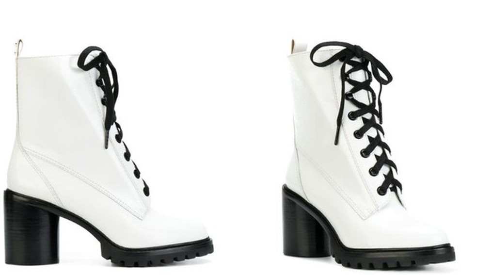 Bota branca Marc Jacobs (Foto: Reprodução Farfetch) — Foto: Glamour