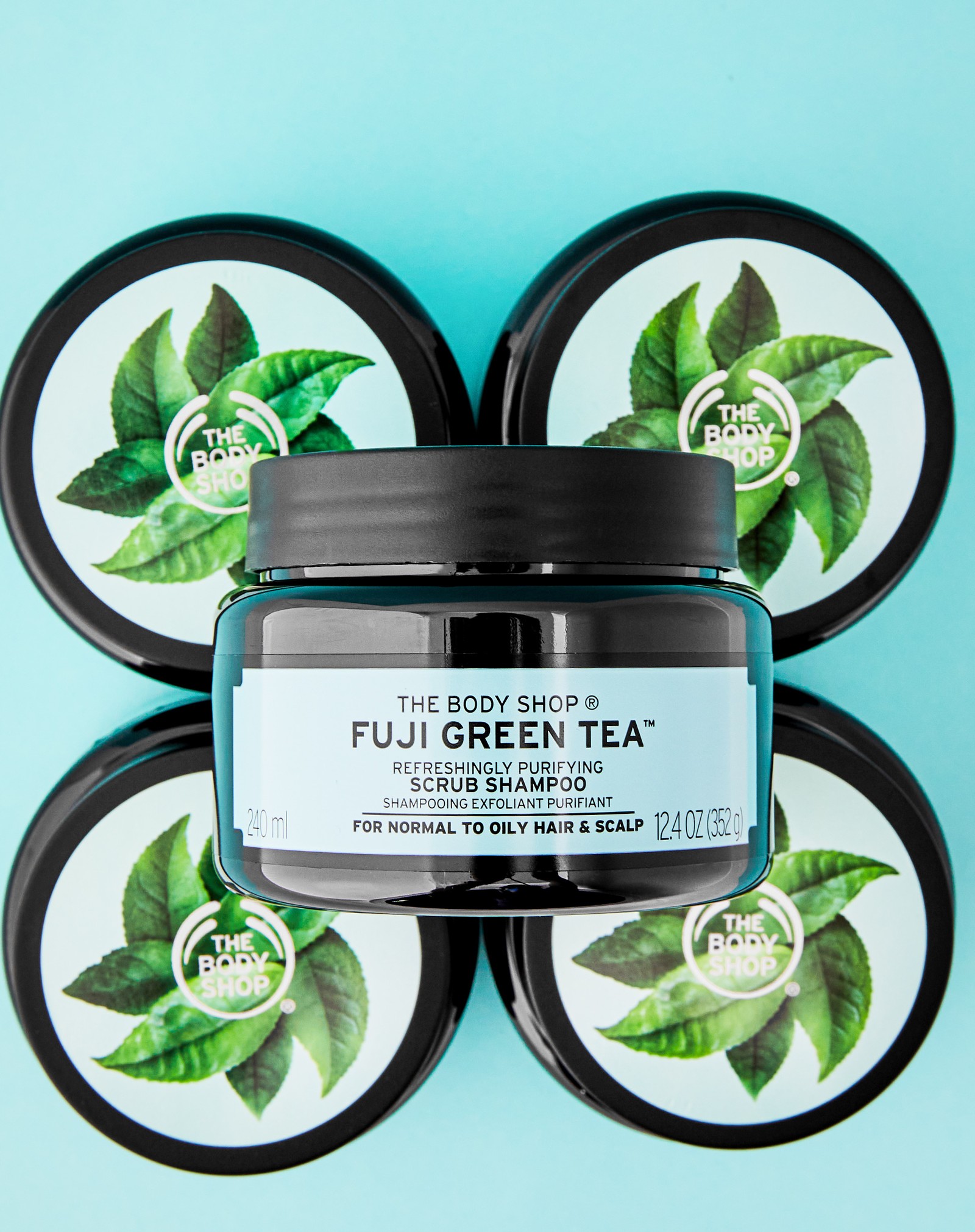 Shampoo esfoliante Fuji Green Tea, The Body Shop, R$ 140 — Foto: Divulgação