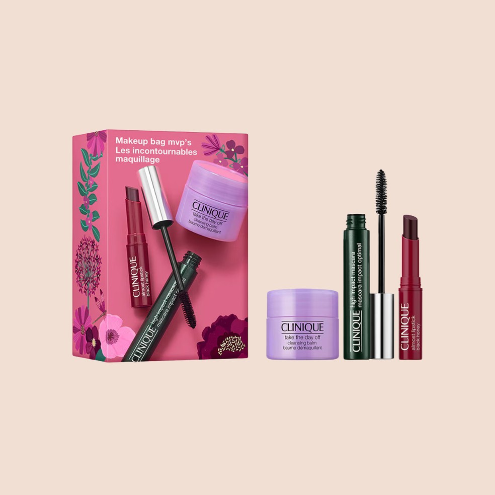Kit Os Mais Amados de Maquiagem, Clinique (R$ 349) — Foto: Divulgação