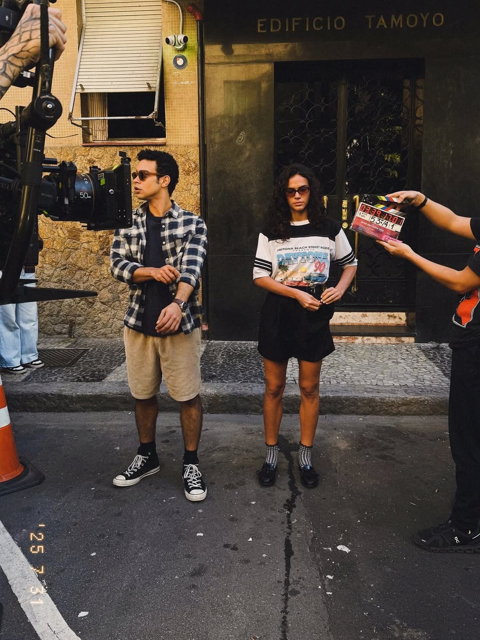 Bruna Marquezine e Sérgio Malheiros — Foto: Reprodução/Instagram