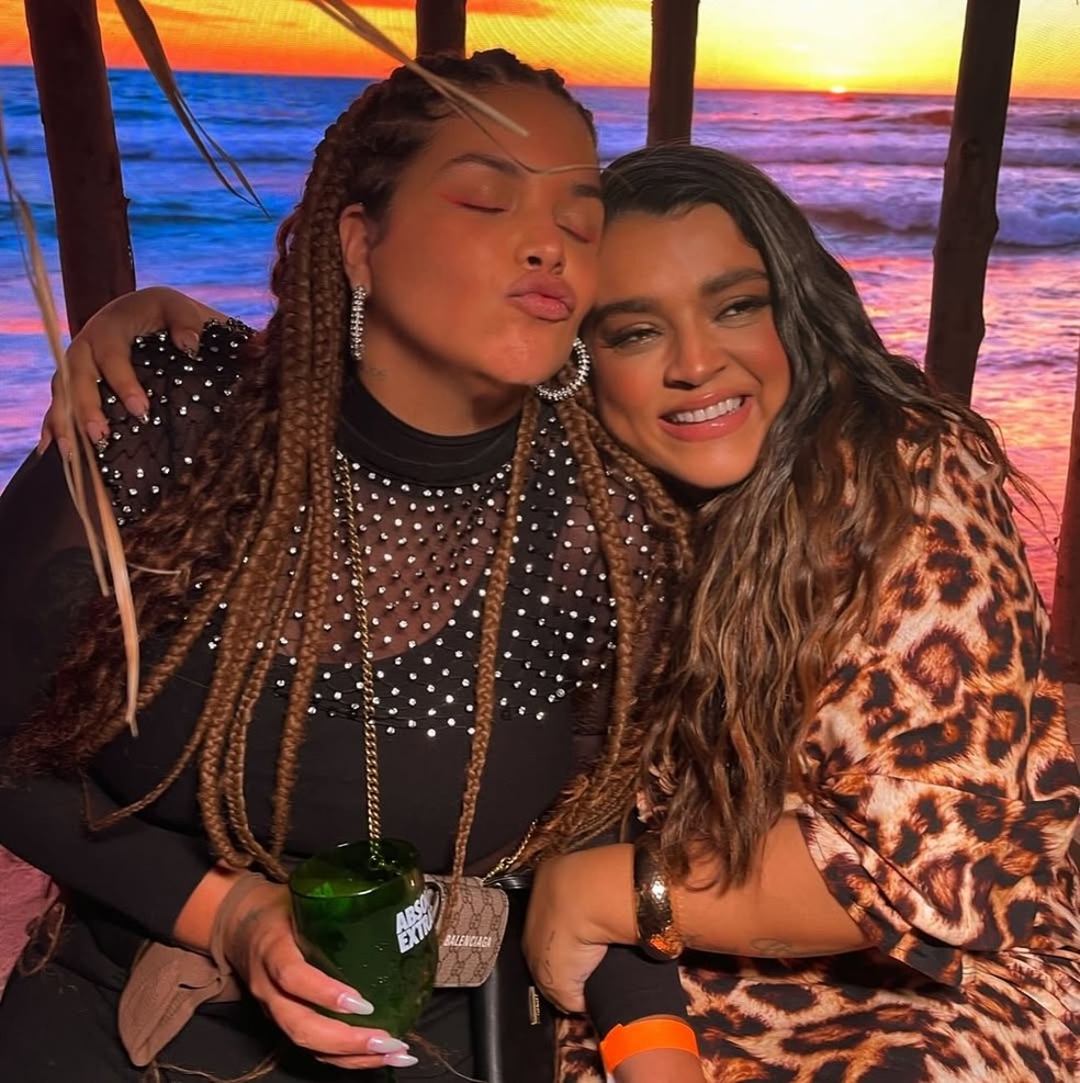 Jude Paulla faz despedida emocionante para Preta Gil — Foto: Reprodução/Instagram