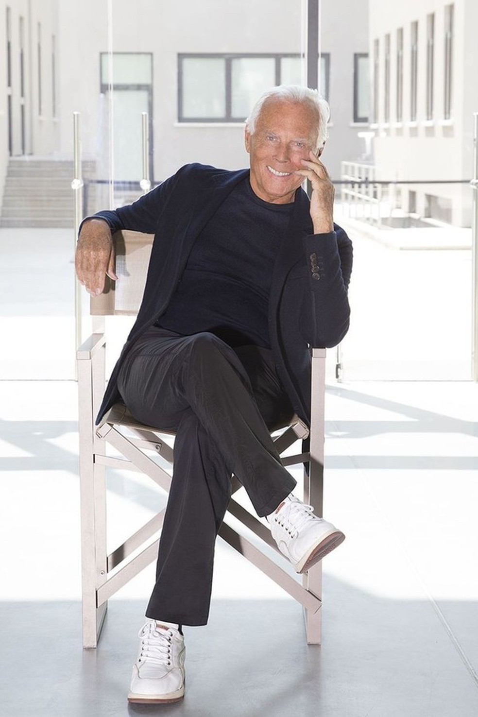 Giorgio Armani repensa o seu papel na moda em carta aberta (Foto: Reprodução Instagram) — Foto: Glamour