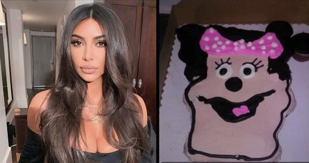 Kim Kardashian pede fotos de bolos na Internet (Foto: Reprodução / Instagram) — Foto: Glamour