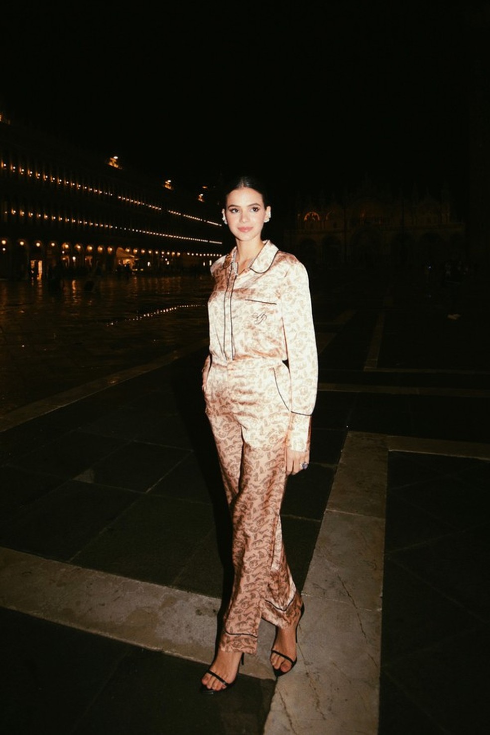 Bruna Marquezine (Foto: Reprodução Instagram @goncaloasilva) — Foto: Glamour