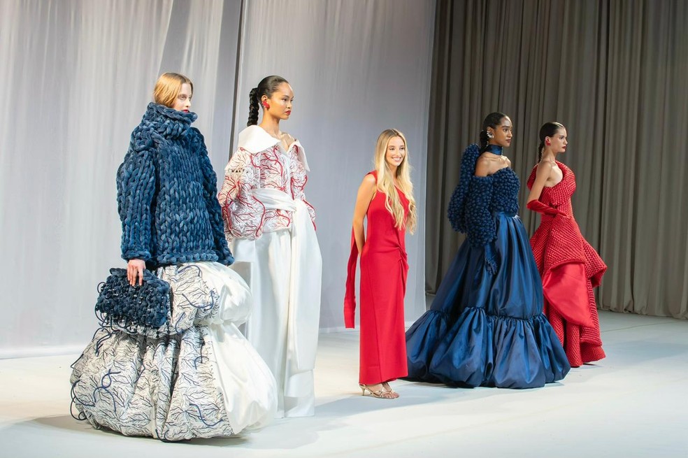 Desfile da coleção "De tanto pensar, senti", de Duda Alves — Foto: Acervo Pessoal