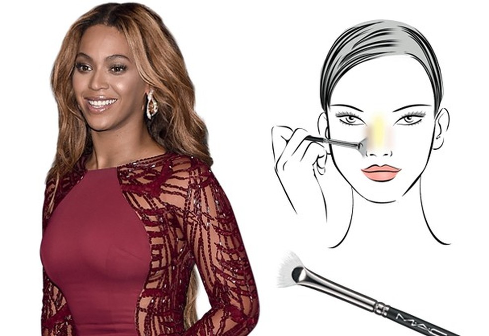 Beyoncé e seu nariz perfeitinho (Foto: Getty Images e Silvia Campos) — Foto: Glamour
