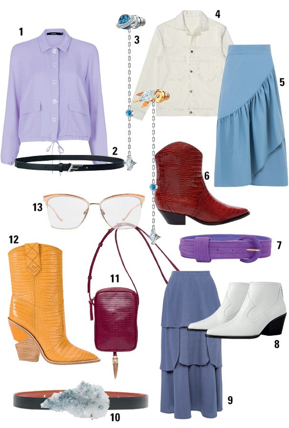 1. Amaro, R$ 230; 2. Ellus, R$ 169; 3. Swarovski, R$ 479; 4. Cotton Project, R$ 349; 5. Cris Barros, R$ 1.594; 6. Schutz, R$ 390; 7. Mixed, R$ 725; 8. Zara, R$ 290; 9. Cris Barros, R$ 1.592; 10. Struktura no Shop2gether, R$ 1.590; 11.Matri no Shop2gether, (Foto: Alain Nathan) — Foto: Glamour