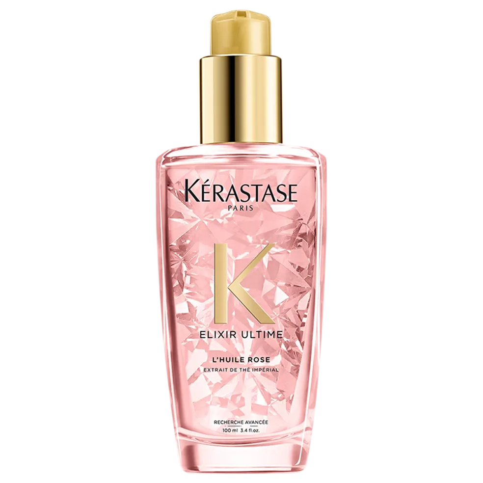 Óleo Capilar Kérastase Elixir Ultime Rose, 100ml  — Foto: Divulgação