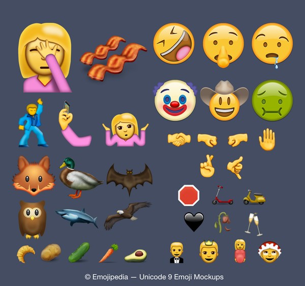 Projeto de novos emojis permite mudança de sexo, cor de cabelo e mais