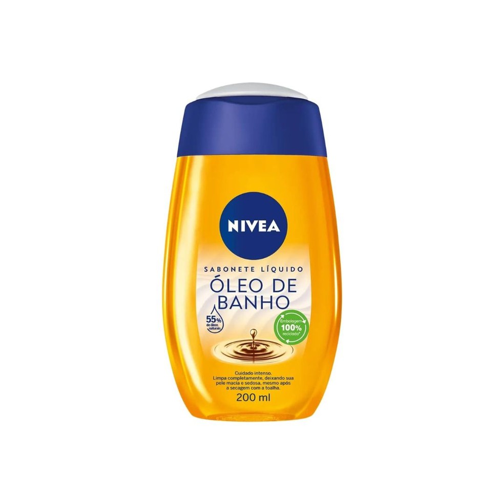 NIVEA Sabonete Líquido Óleo de Banho — Foto: Reprodução