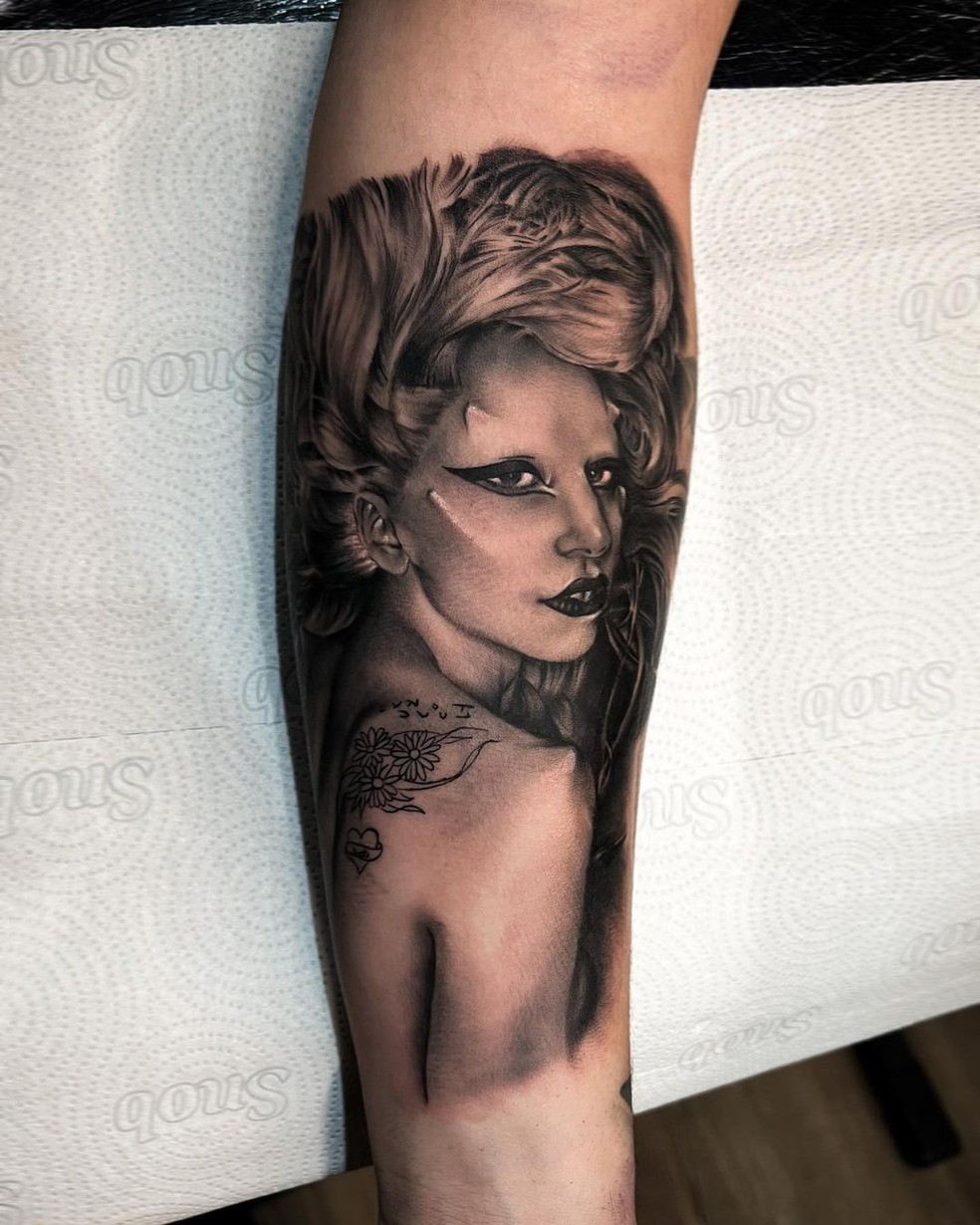 Tatuagem de Gloria Groove — Foto: Instagram