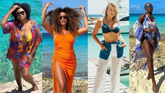 Curaçao é o destino da vez entre celebridades brasileiras; confira quem curte o point no Caribe