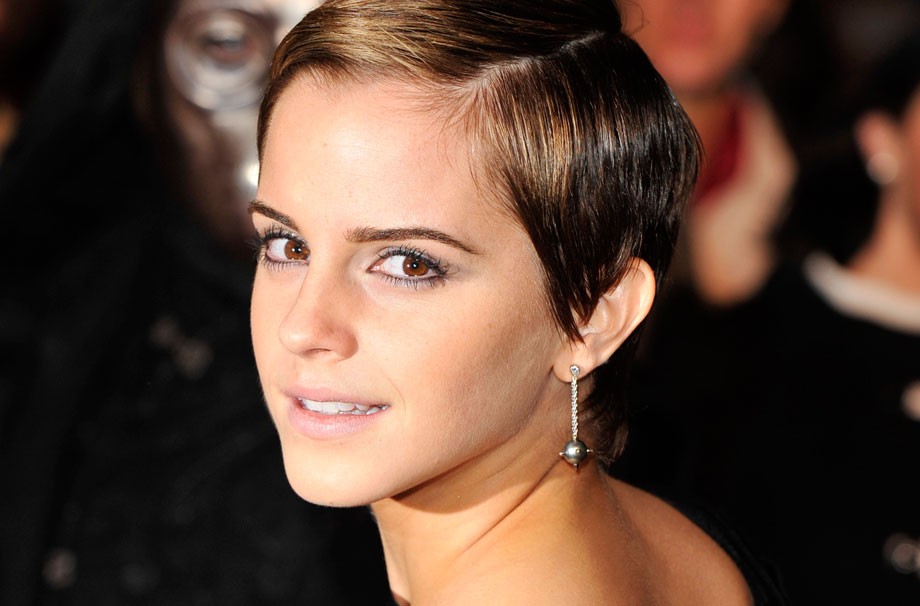 Emma Watson ficou conhecida pelas longas madeixas em "Harry Poter", e chocou o mundo da beauté em 2010 com este look
