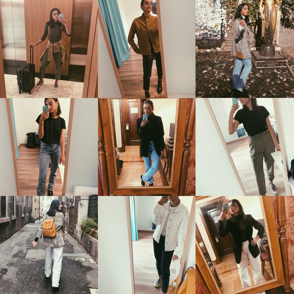 Looks mala de mão - Itália (Foto: Reprodução Instagram) — Foto: Glamour
