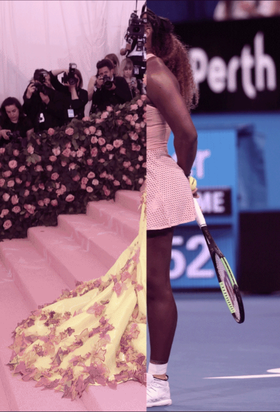 Serena Wiliams (Foto: Getty Images / Arte: Vic Polak) — Foto: Glamour