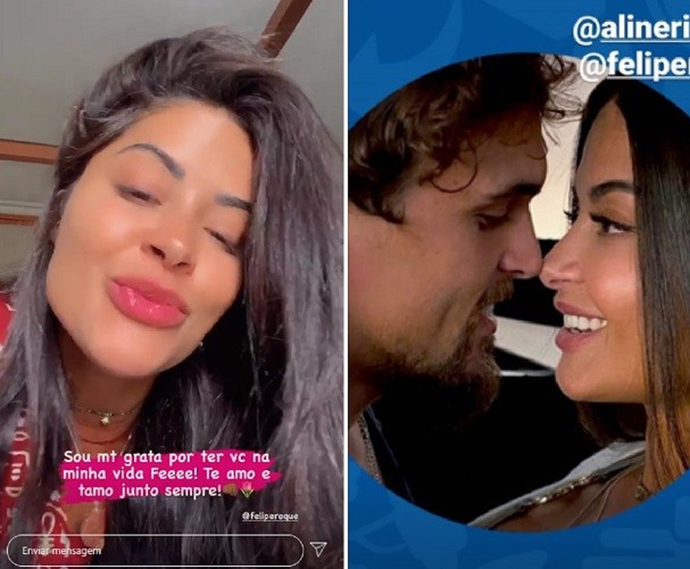 Aline Riscado afasta possibilidade de volta com Felipe Roque