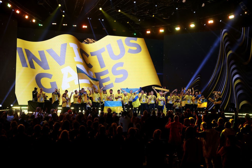 Final do Invictus Games, na Alemanha — Foto: Getty Images