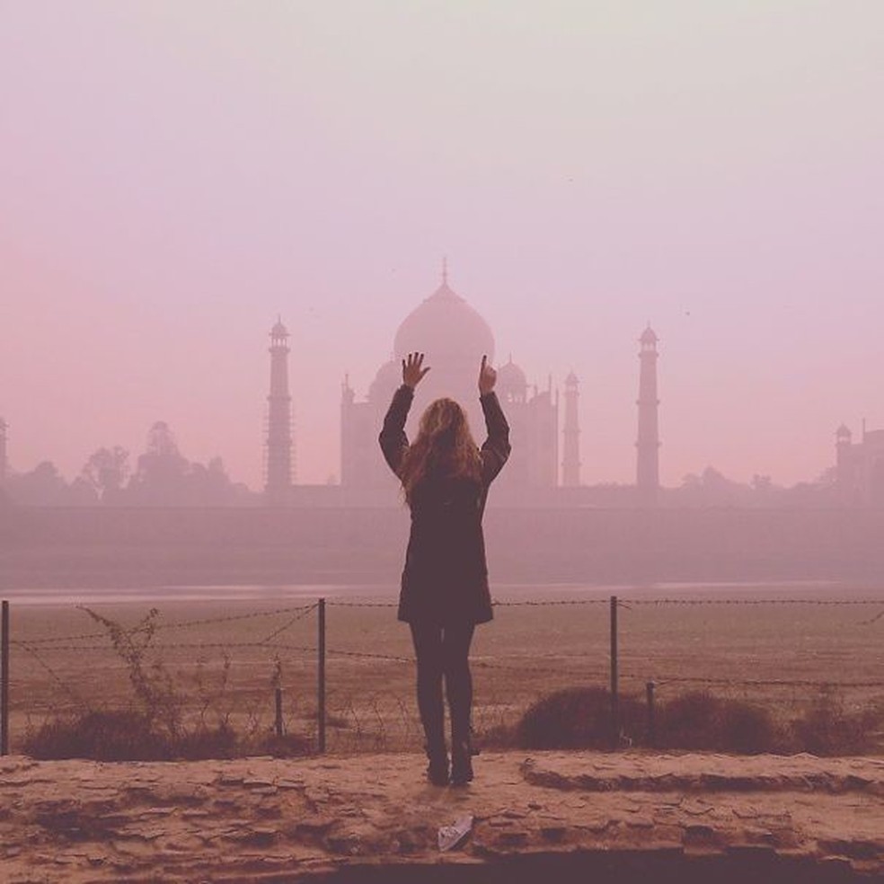 Taj Mahal, Índia (Foto: Reprodução/ Instagram) — Foto: Glamour