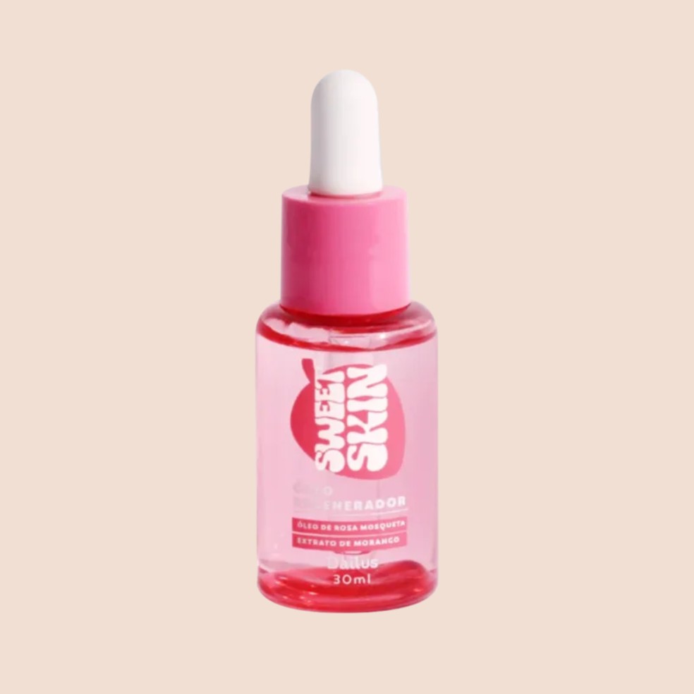 Óleo Regenerador Sweet Skin, Dailus (R$ 64,99) — Foto: Divulgação