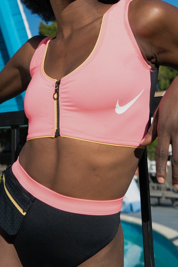 Nike swim 2024 sports bra