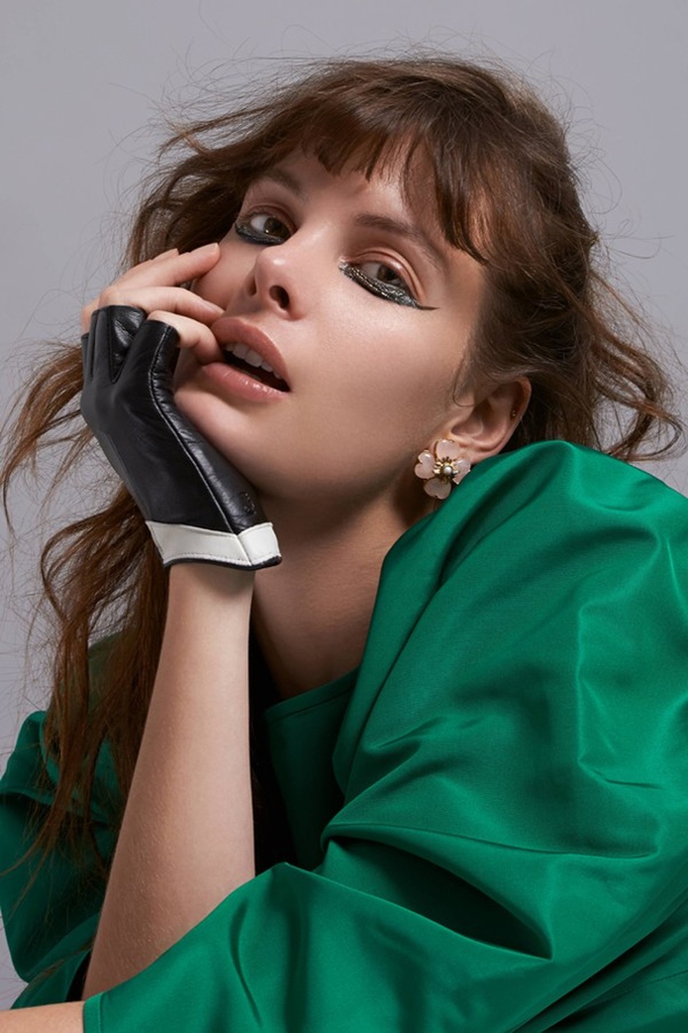 Beleza com glitter (Foto: Lucile Leber) — Foto: Glamour