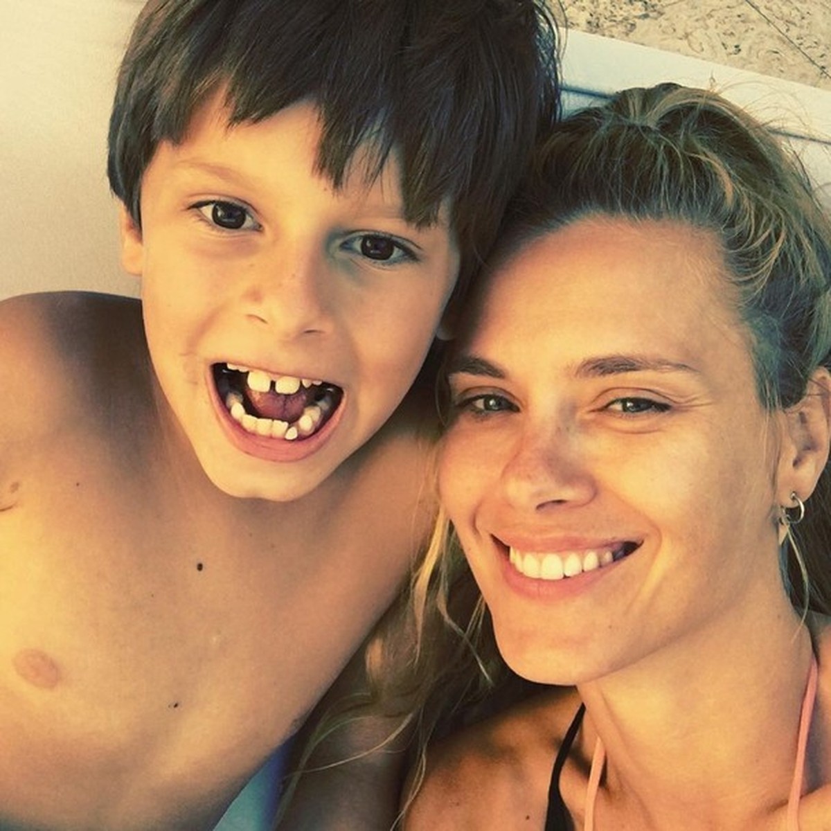 Carolina Dieckmann comemora aniversário do filho mais novo