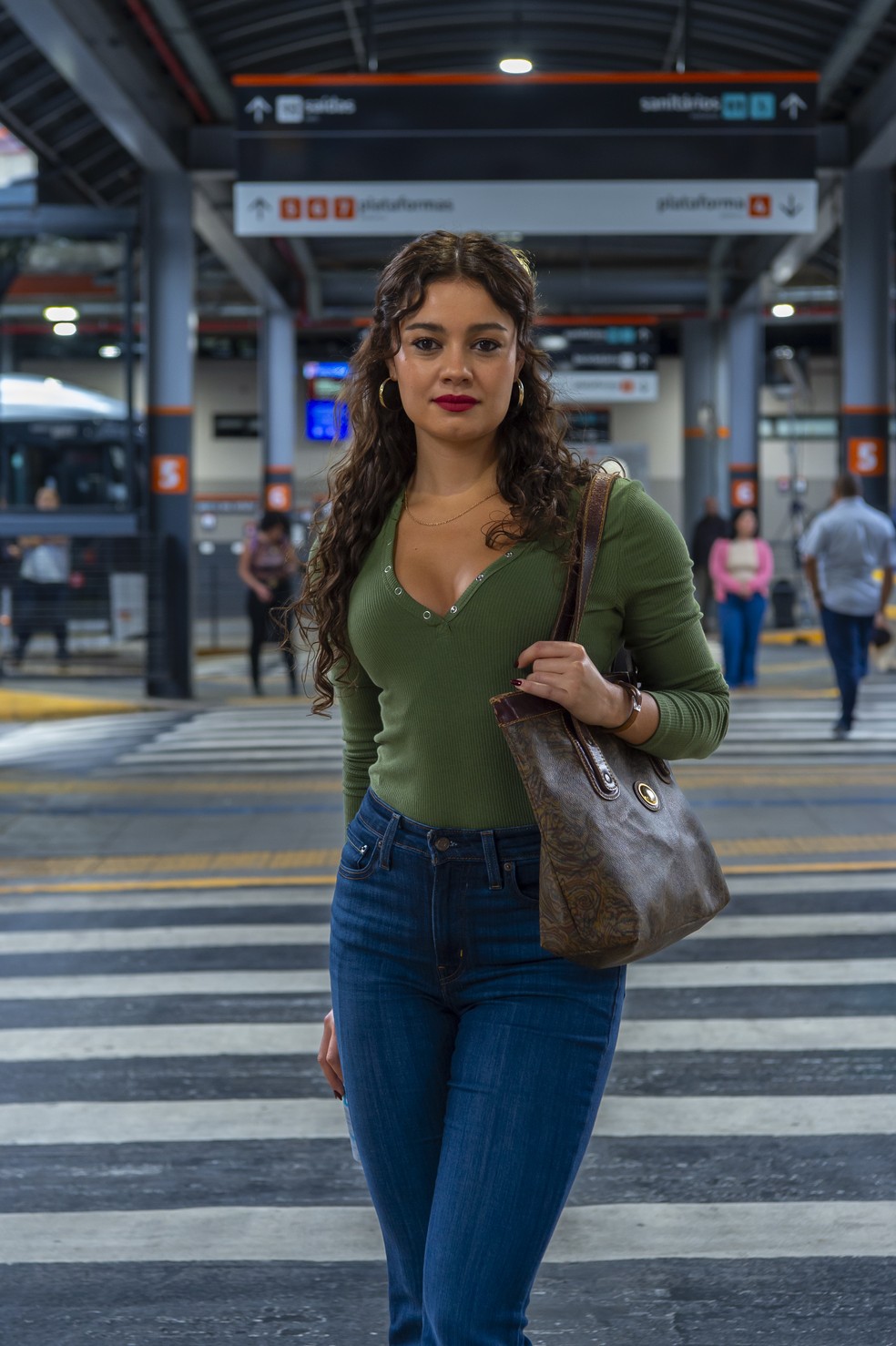 Sophie Charlotte é Gerluce — Foto: Globo/Estevam Avellar