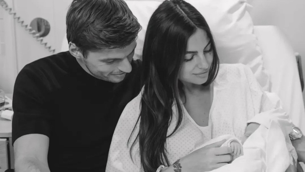 Nasce Lilly, primeira filha de Kelly Piquet com Max Verstappen — Foto: Reprodução/Instagram