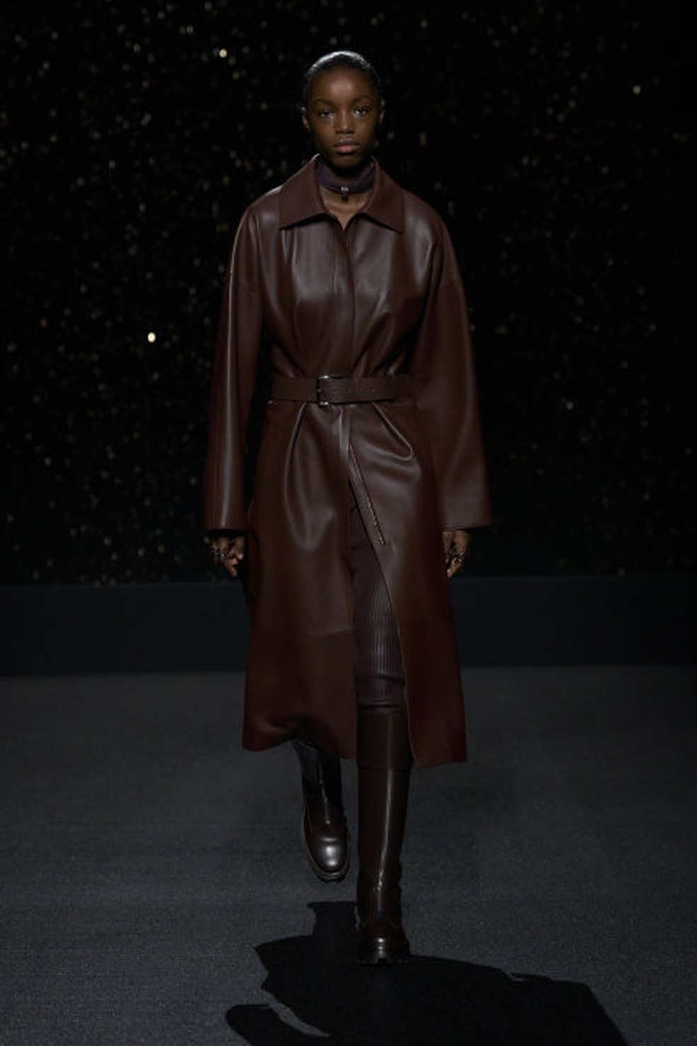 Hermés, desfile de inverno 2025 na PFW — Foto: Spotlight Launchmetrics
