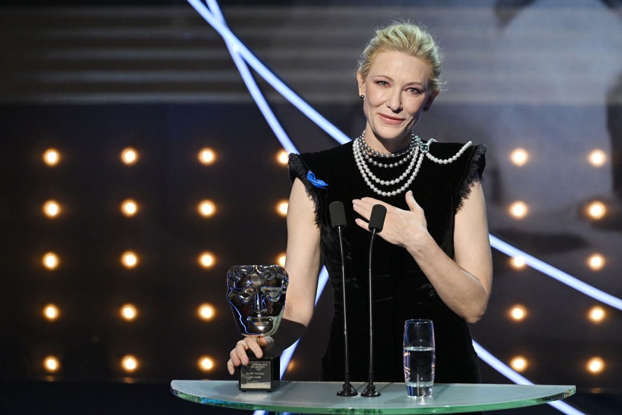 Cate Blanchett no BAFTA 2023