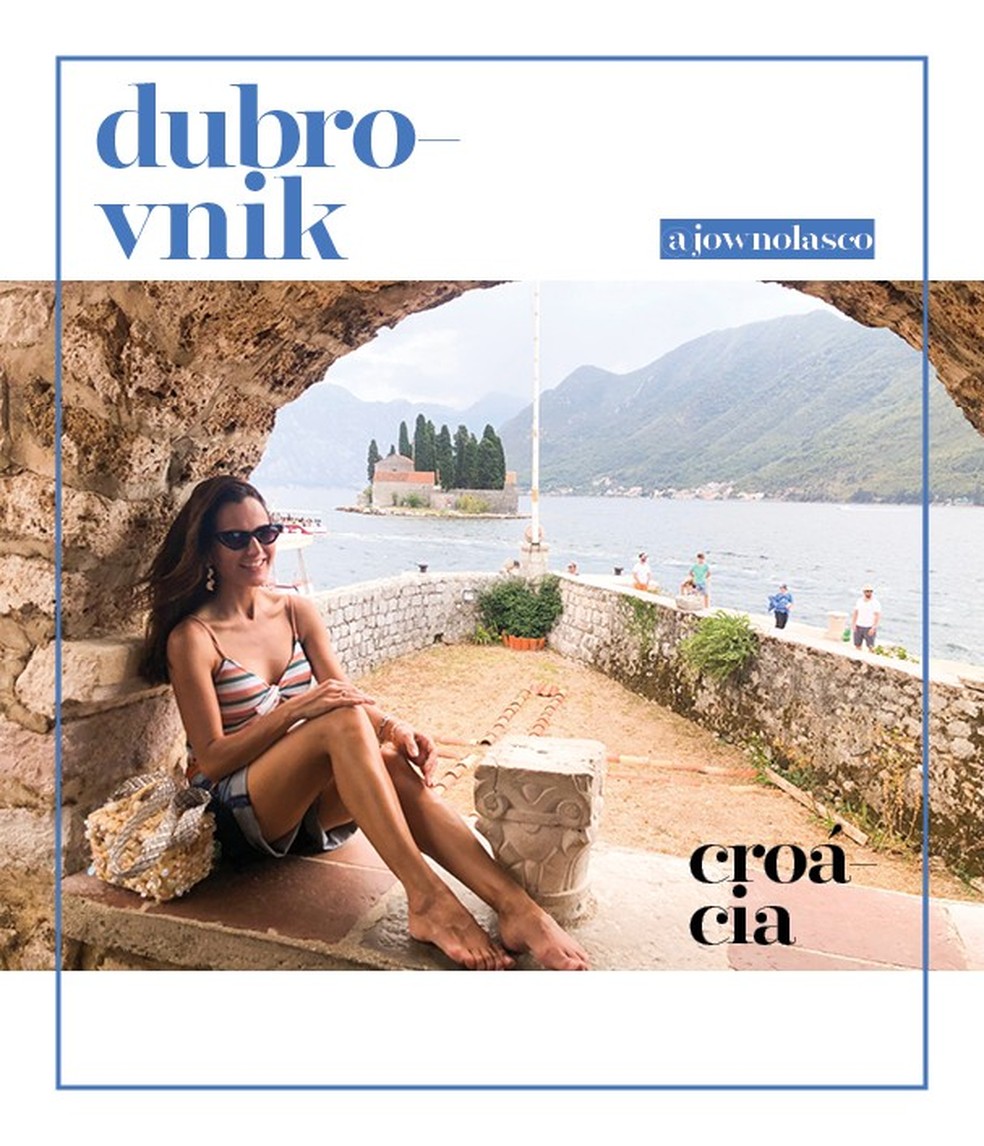 10 destinos para conhecer em 2019: Dubrpvnik, na Croácia, é a indicação da influencer Joana Nolasco (Foto: Arte: Victoria Polak) — Foto: Glamour