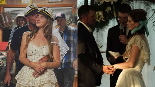 Lana Del Rey compartilha foto inédita do casamento com Jeremy Dufrene e arranca elogios