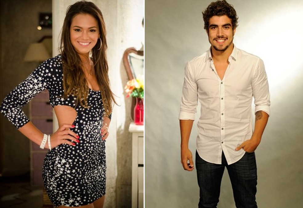 Bruna Marquezine e Caio Castro arrasam corações na vida real (Foto: Divulgação/TV Globo) — Foto: Glamour